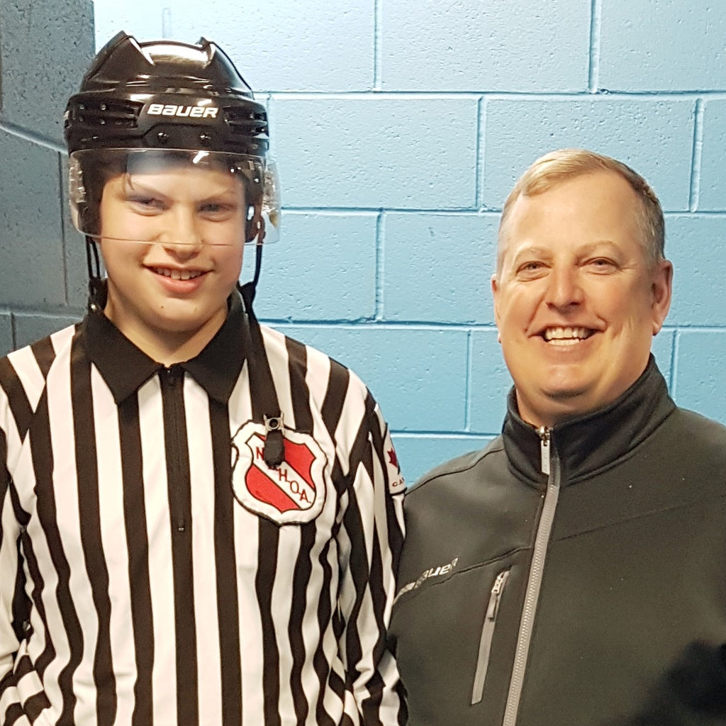 My Son's First Year as a Hockey Official